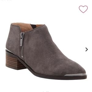 Lucky Brand Suede Western Bootie size 6 NWOT